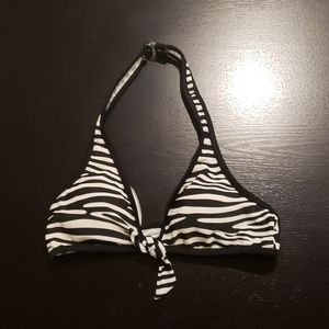 New without tags! Zebra bikini top small